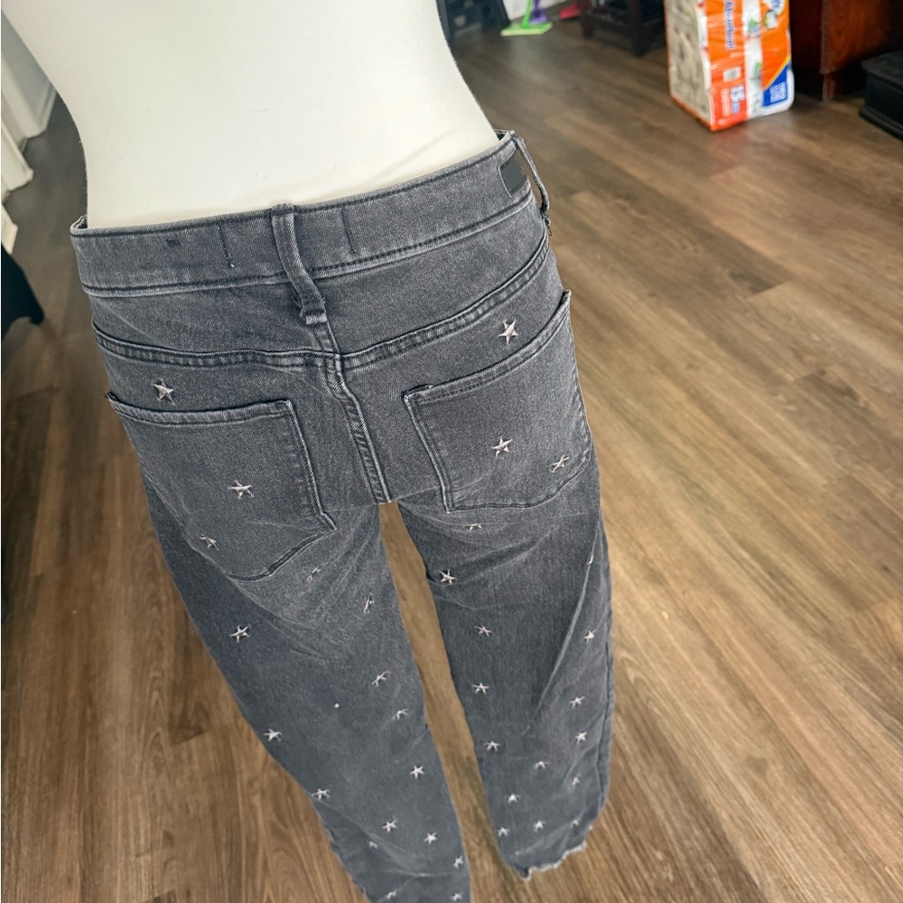 Abercrombie & Fitch Star Accented Black Jeans - Picture 2 of 2